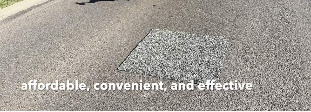 Efficient Pothole Repair with Crack Mats | SuperSealing